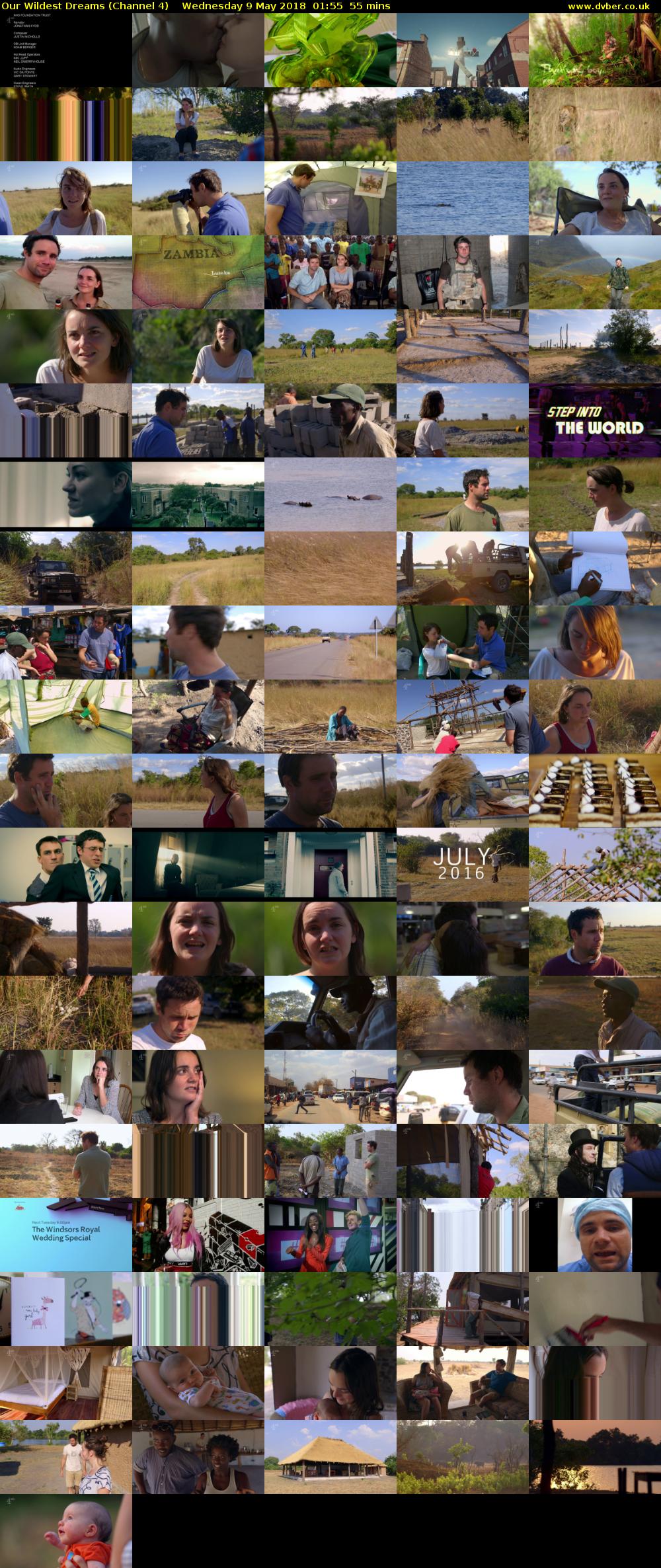 Our Wildest Dreams (Channel 4) Wednesday 9 May 2018 01:55 - 02:50