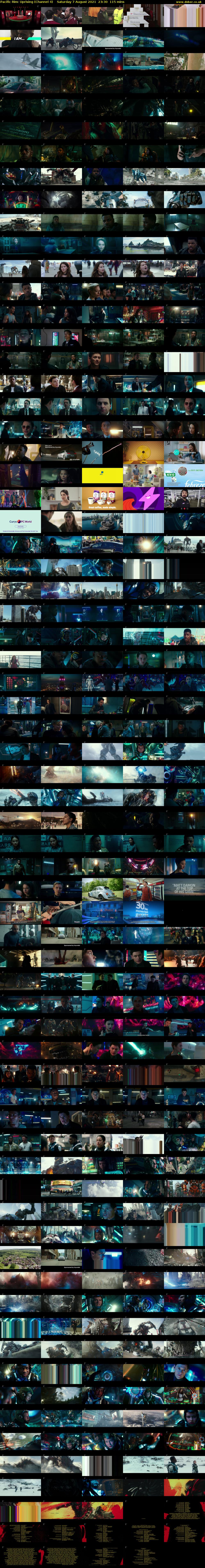 Pacific Rim: Uprising (Channel 4) Saturday 7 August 2021 23:30 - 01:25