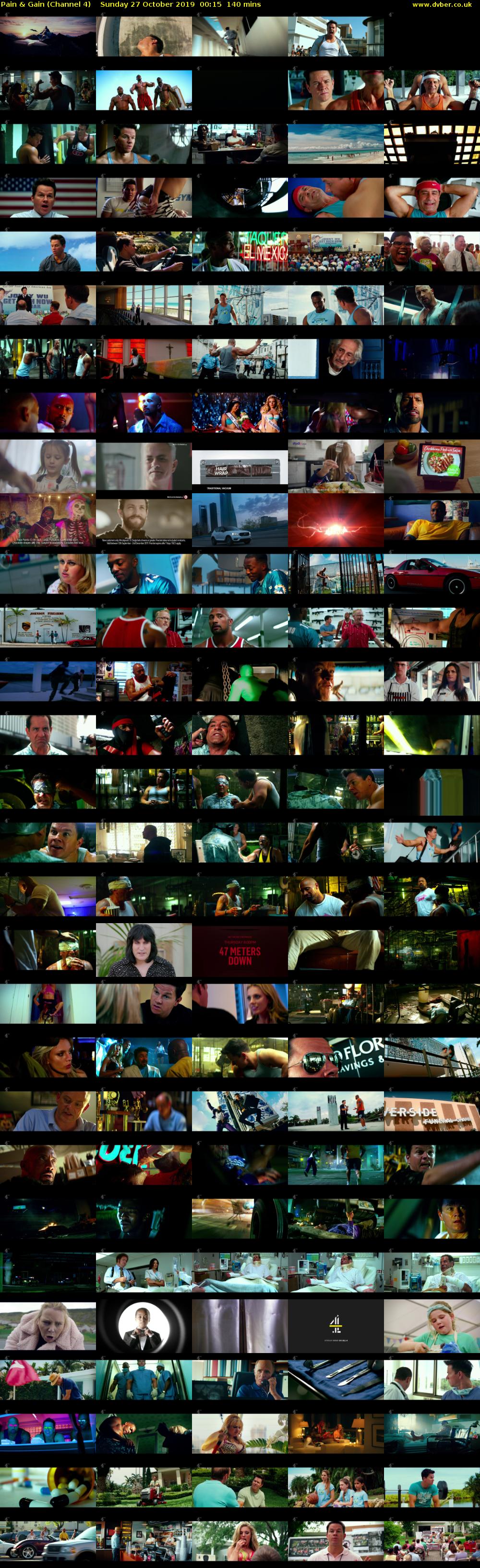 Pain & Gain (Channel 4) Sunday 27 October 2019 00:15 - 01:35