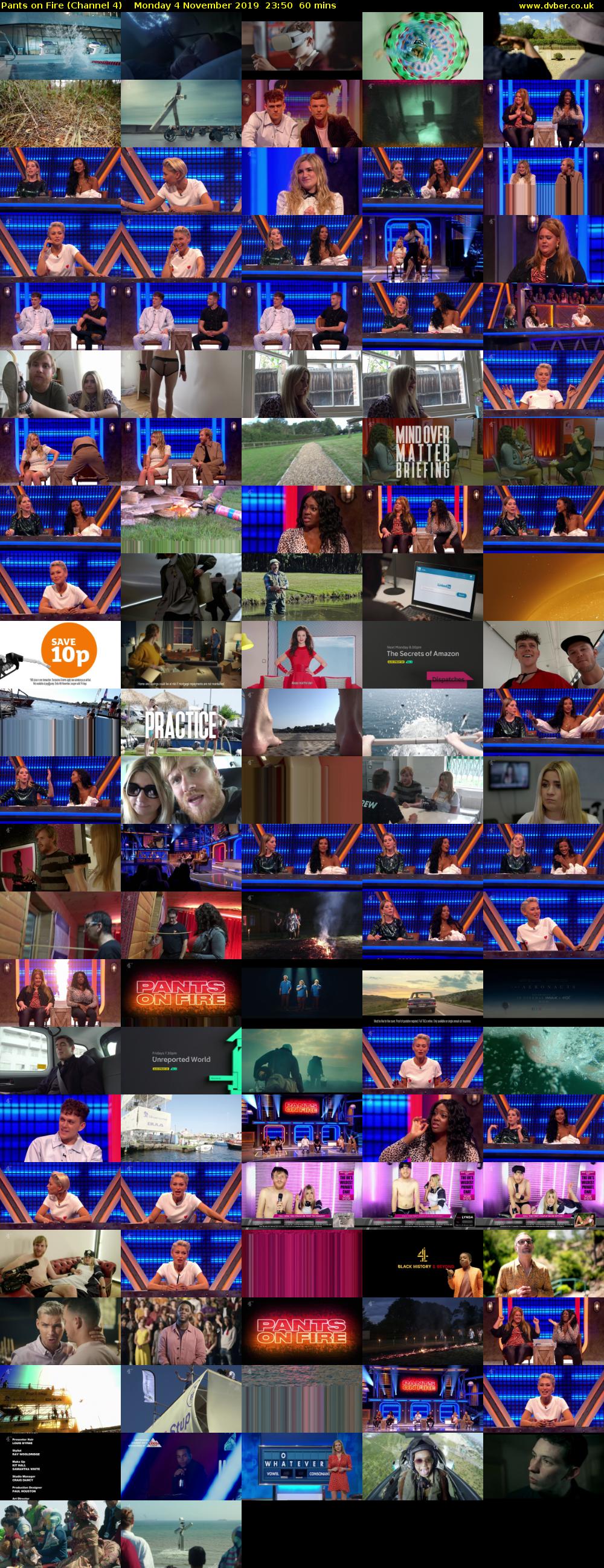 Pants on Fire (Channel 4) Monday 4 November 2019 23:50 - 00:50