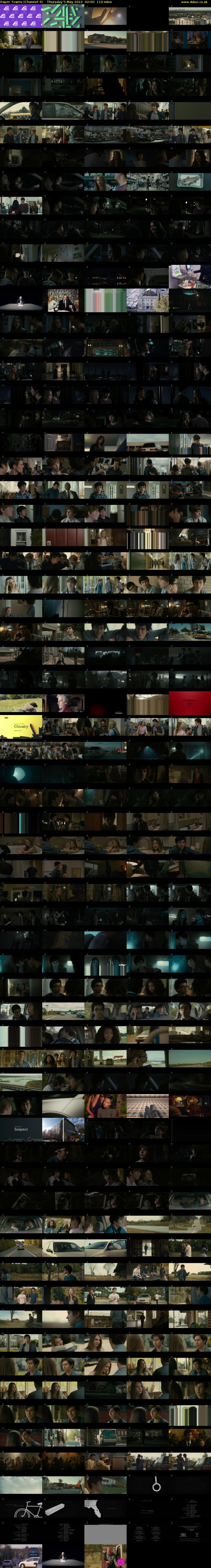 Paper Towns (Channel 4) Thursday 5 May 2022 02:00 - 03:50