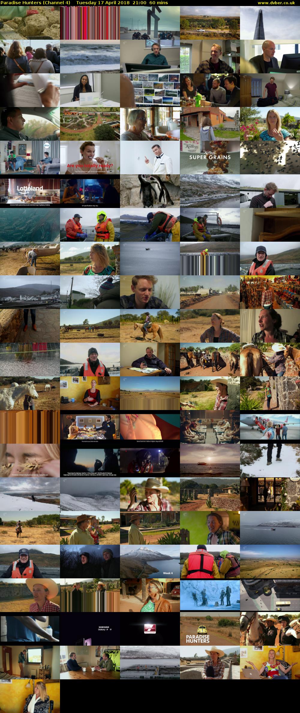 Paradise Hunters (Channel 4) Tuesday 17 April 2018 21:00 - 22:00