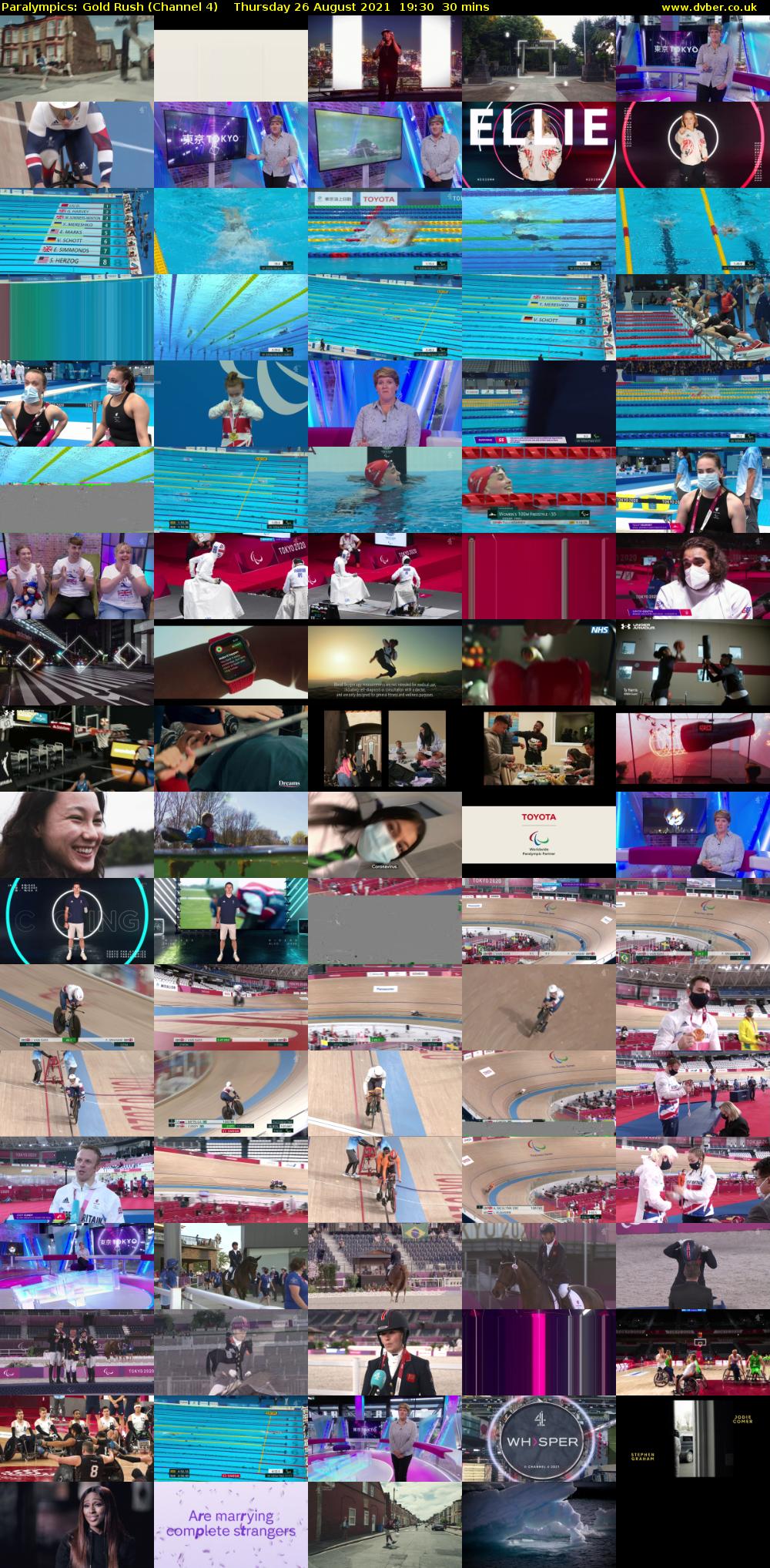 Paralympics: Gold Rush (Channel 4) Thursday 26 August 2021 19:30 - 20:00