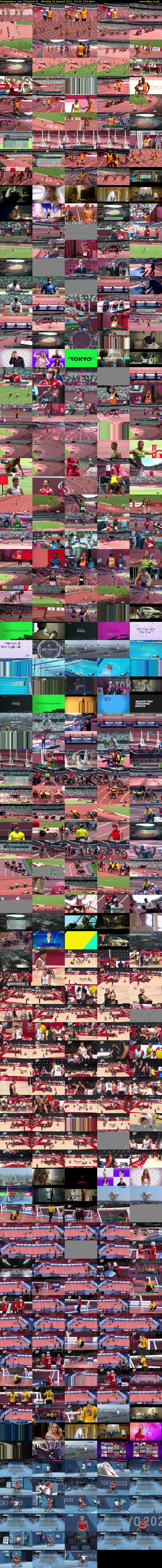Paralympics: Live (Channel 4) Monday 30 August 2021 03:30 - 06:00
