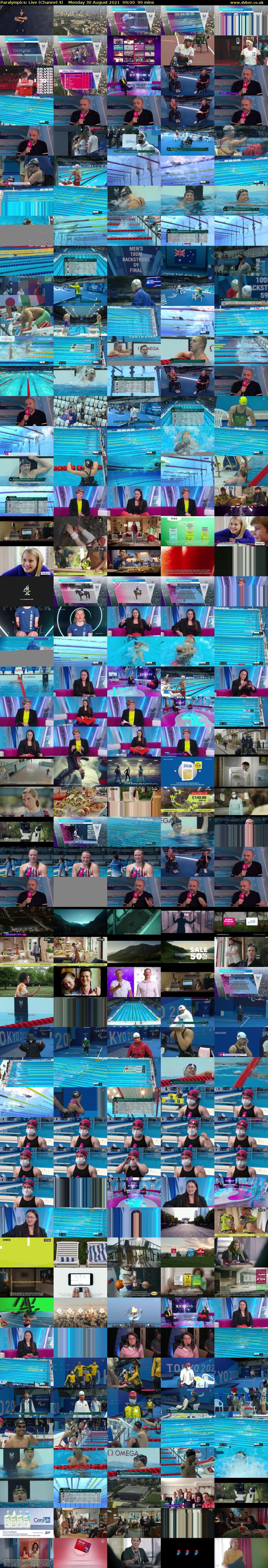 Paralympics: Live (Channel 4) Monday 30 August 2021 09:00 - 10:30