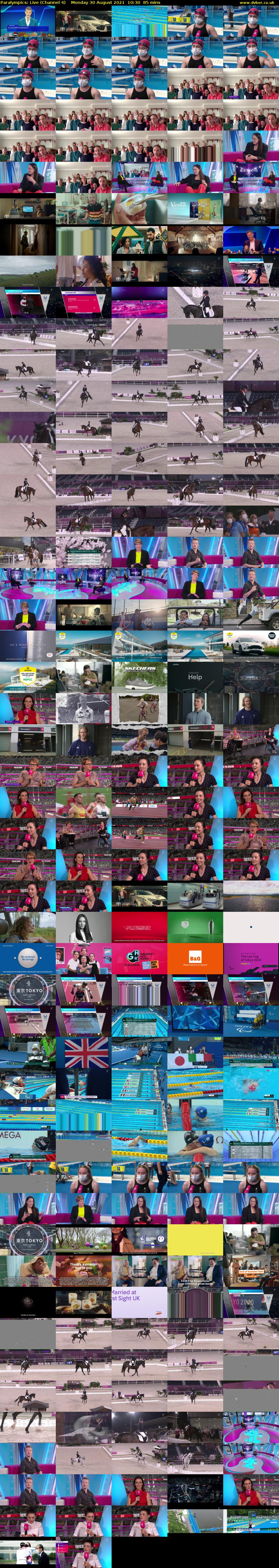 Paralympics: Live (Channel 4) Monday 30 August 2021 10:30 - 11:55