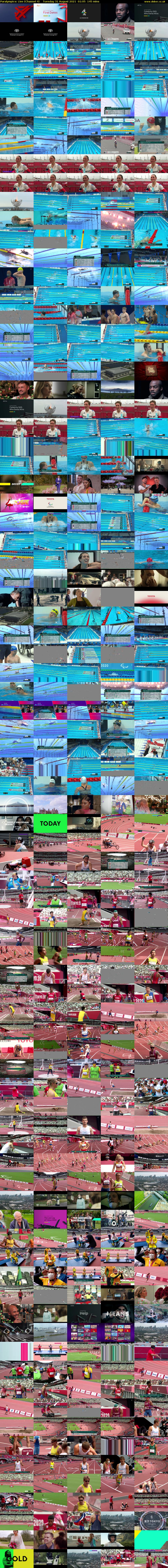 Paralympics: Live (Channel 4) Tuesday 31 August 2021 01:05 - 03:30