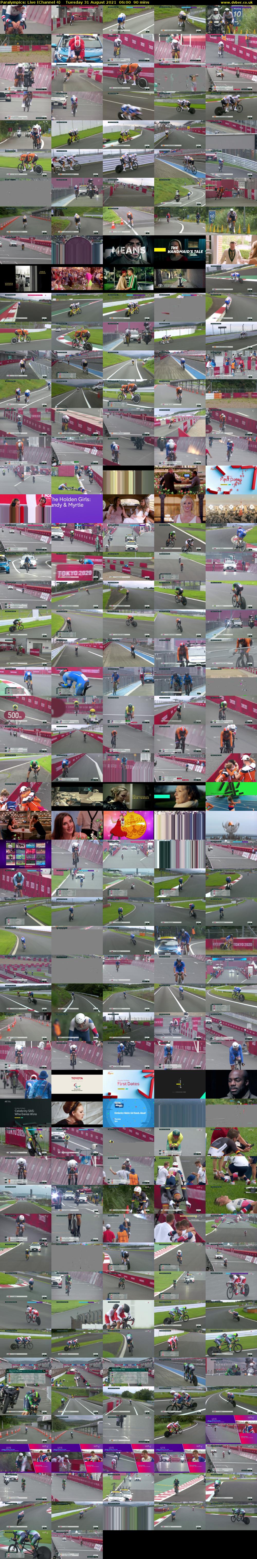 Paralympics: Live (Channel 4) Tuesday 31 August 2021 06:00 - 07:30
