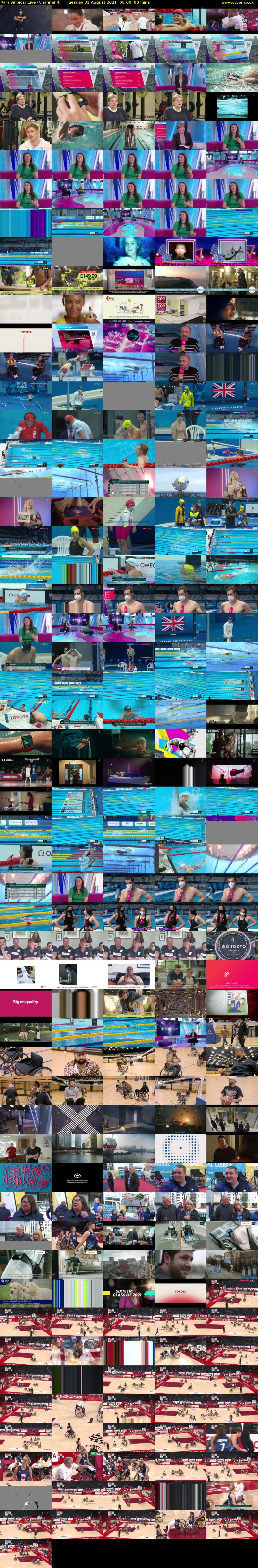 Paralympics: Live (Channel 4) Tuesday 31 August 2021 09:00 - 10:30