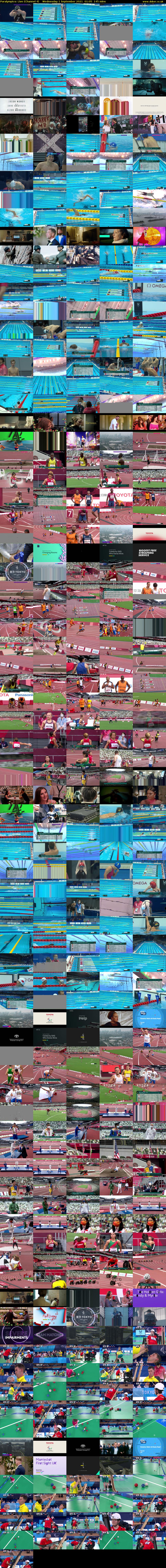 Paralympics: Live (Channel 4) Wednesday 1 September 2021 01:05 - 03:30