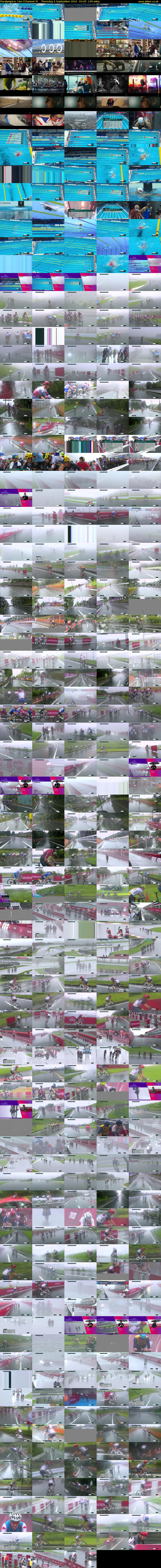 Paralympics: Live (Channel 4) Thursday 2 September 2021 01:05 - 03:30