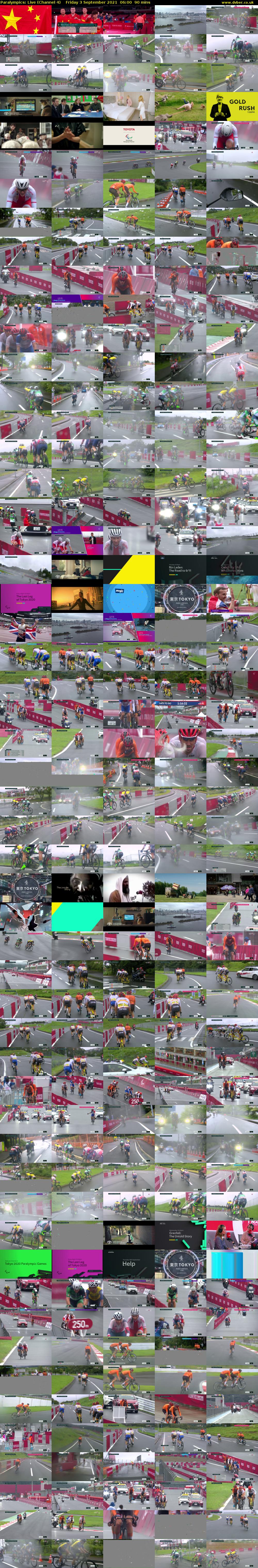 Paralympics: Live (Channel 4) Friday 3 September 2021 06:00 - 07:30