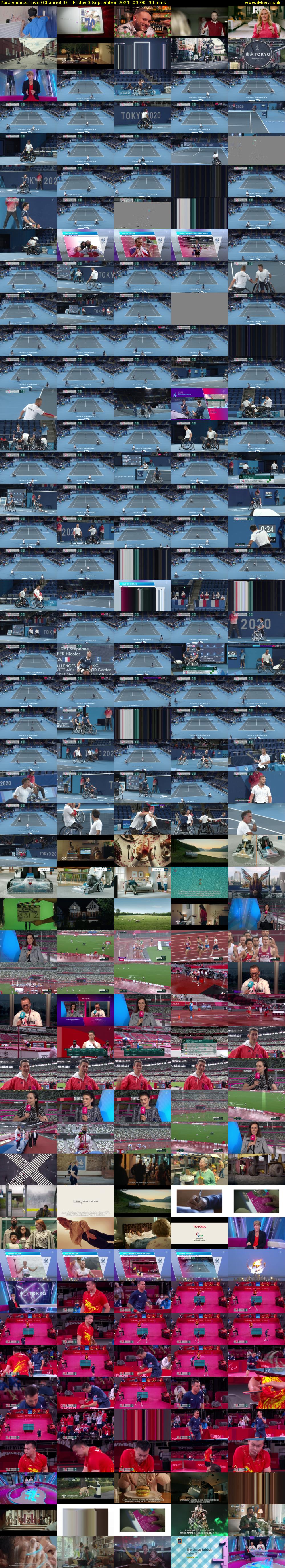 Paralympics: Live (Channel 4) Friday 3 September 2021 09:00 - 10:30