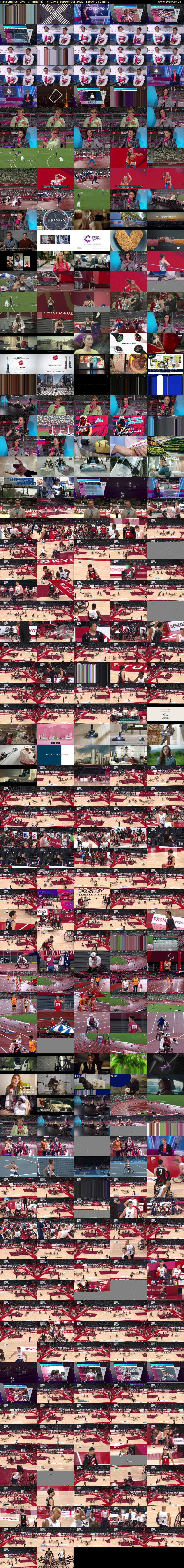 Paralympics: Live (Channel 4) Friday 3 September 2021 12:00 - 14:10