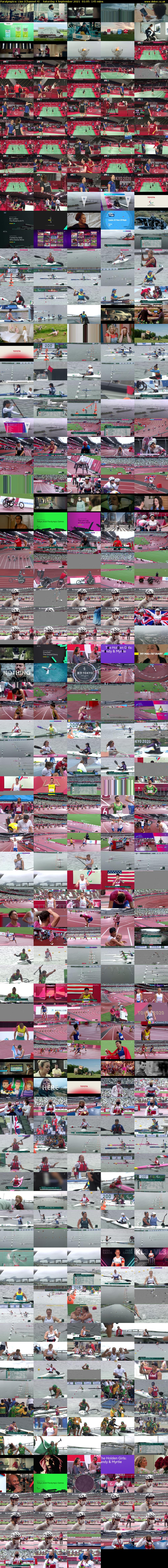 Paralympics: Live (Channel 4) Saturday 4 September 2021 01:05 - 03:30