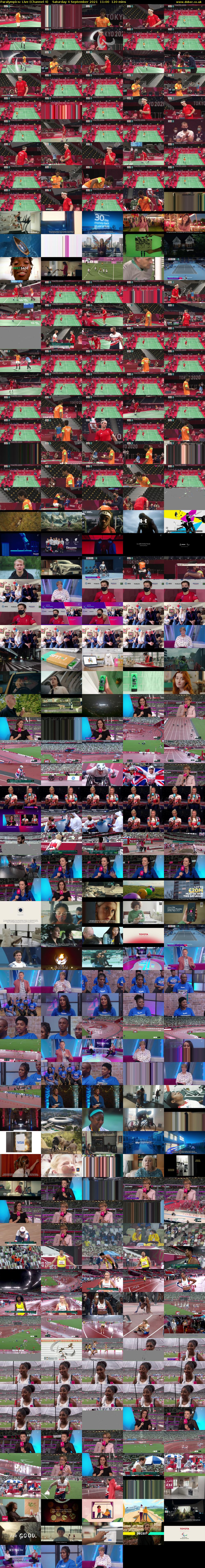 Paralympics: Live (Channel 4) Saturday 4 September 2021 11:00 - 13:00