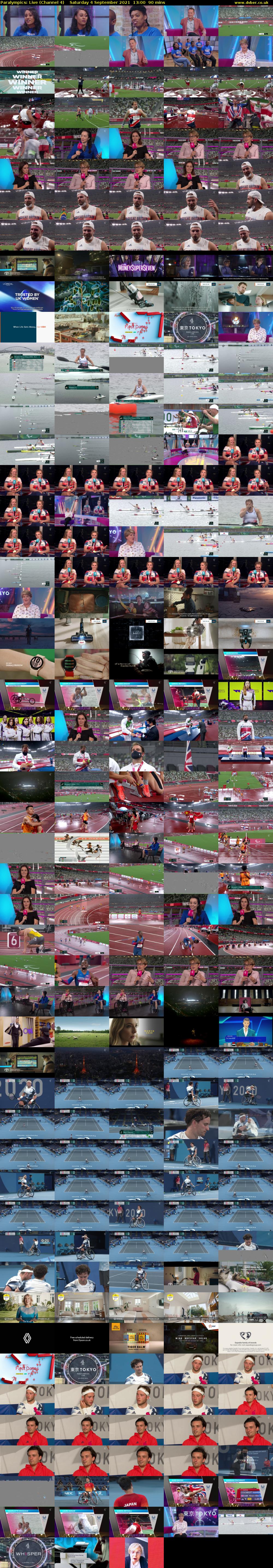 Paralympics: Live (Channel 4) Saturday 4 September 2021 13:00 - 14:30