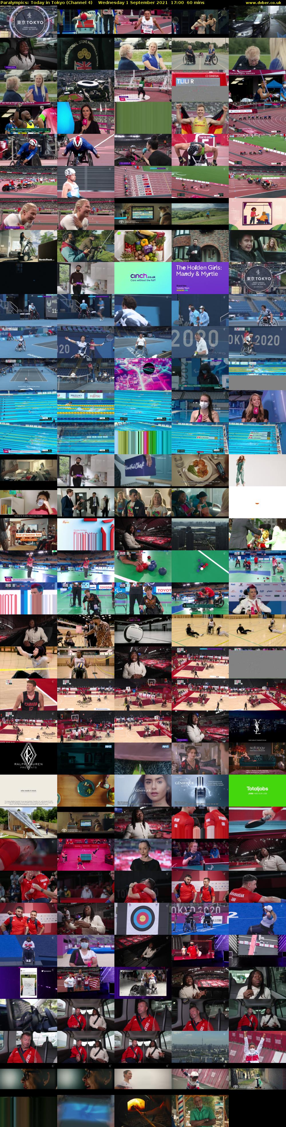 Paralympics: Today in Tokyo (Channel 4) Wednesday 1 September 2021 17:00 - 18:00
