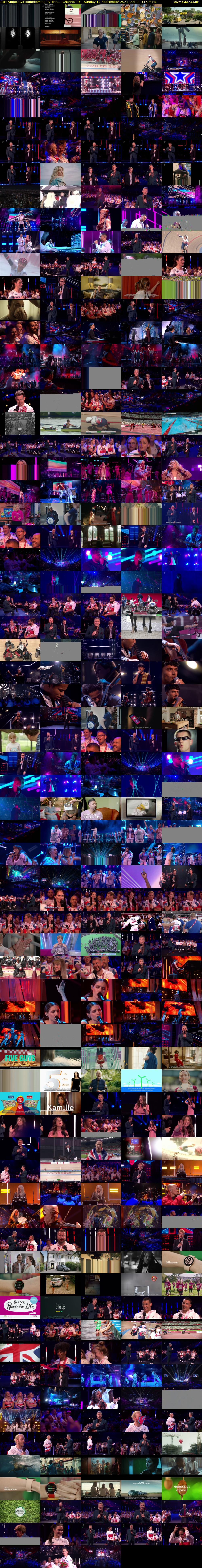 ParalympicsGB Homecoming By The... (Channel 4) Sunday 12 September 2021 22:00 - 23:55