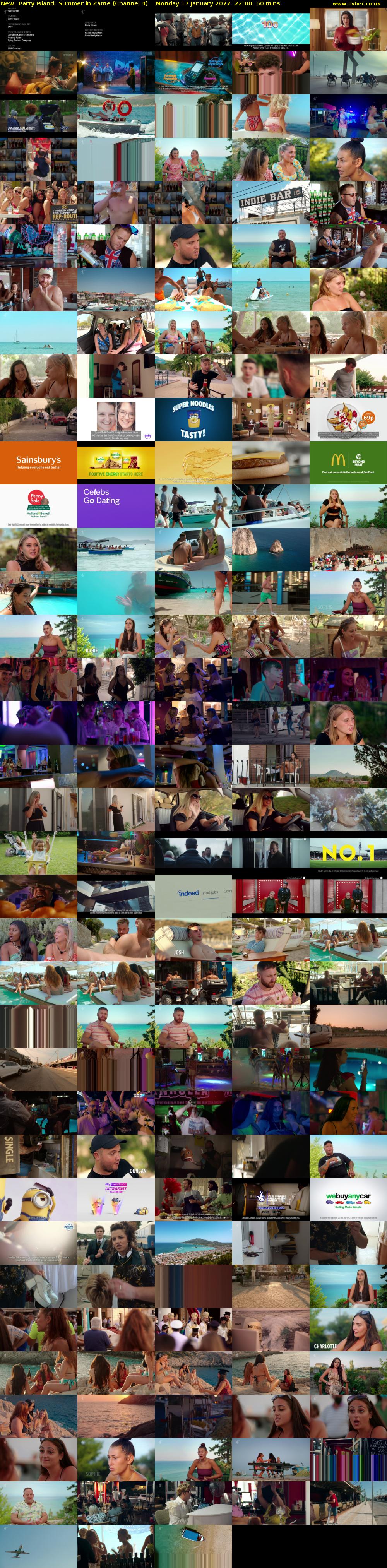 Party Island: Summer in Zante (Channel 4) Monday 17 January 2022 22:00 - 23:00