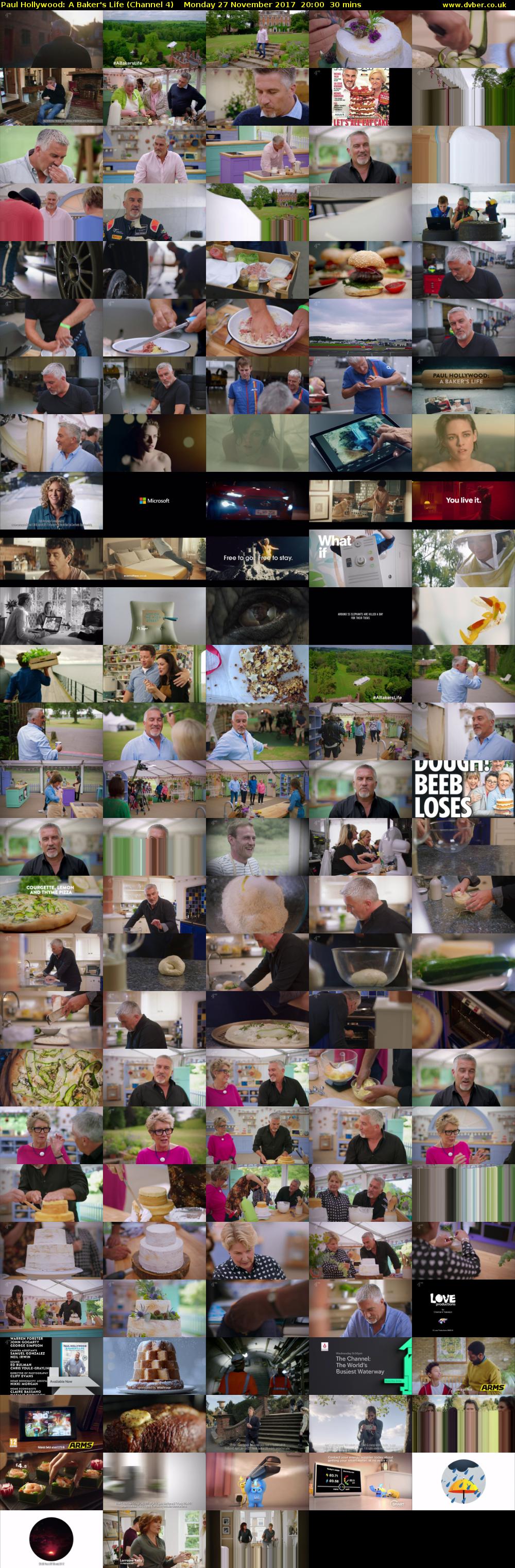 Paul Hollywood: A Baker's Life (Channel 4) Monday 27 November 2017 20:00 - 20:30