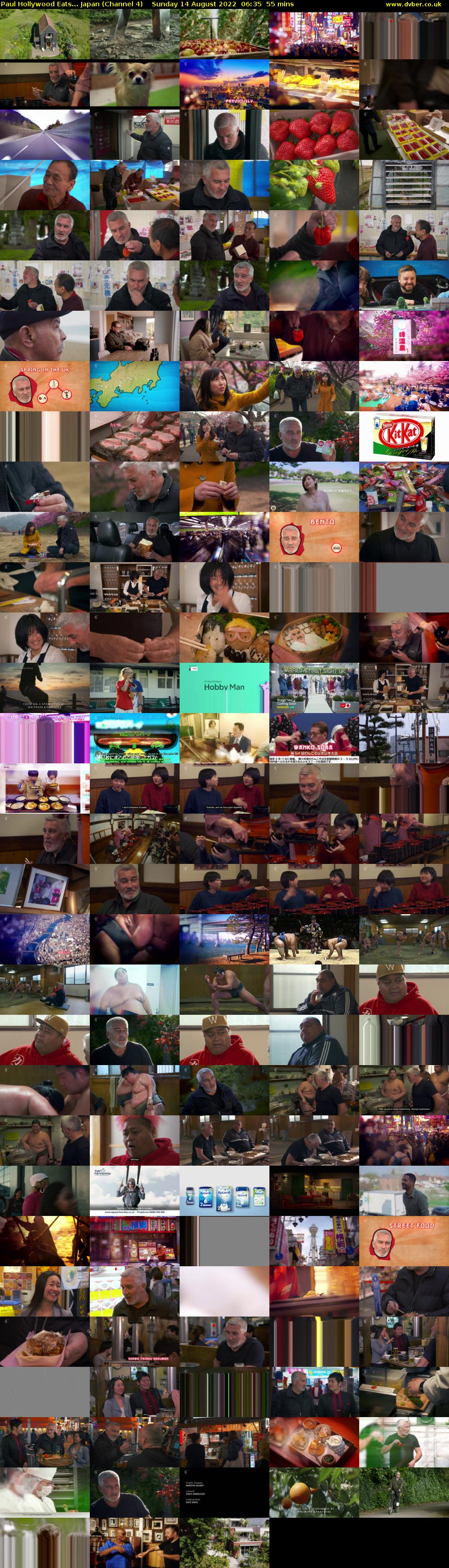 Paul Hollywood Eats... Japan (Channel 4) Sunday 14 August 2022 06:35 - 07:30
