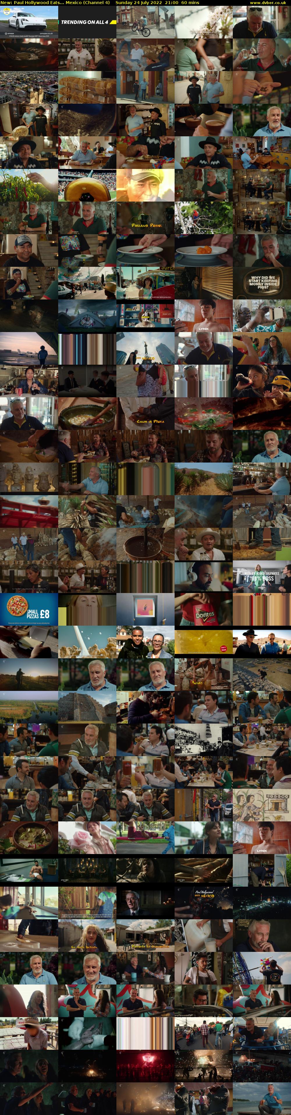 Paul Hollywood Eats... Mexico (Channel 4) Sunday 24 July 2022 21:00 - 22:00