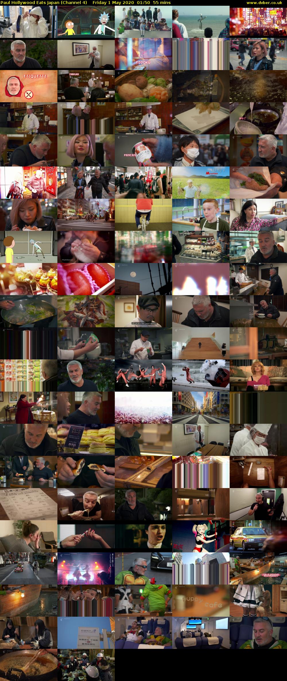 Paul Hollywood Eats Japan (Channel 4) Friday 1 May 2020 01:50 - 02:45