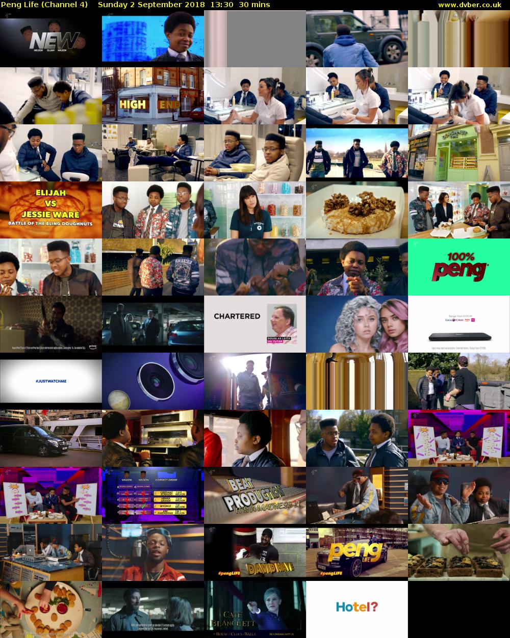 Peng Life (Channel 4) Sunday 2 September 2018 13:30 - 14:00