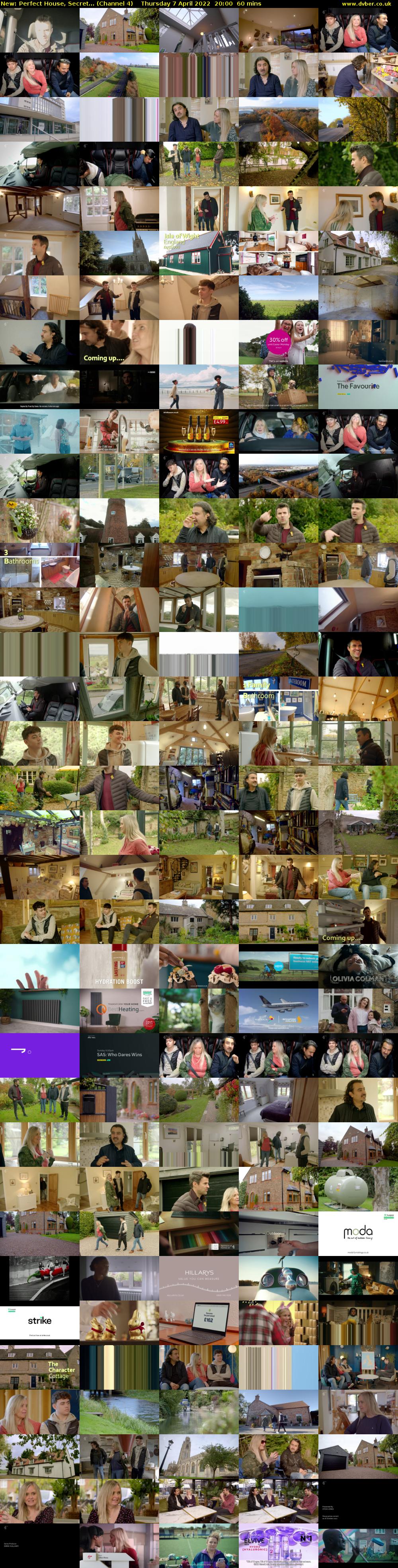 Perfect House, Secret... (Channel 4) Thursday 7 April 2022 20:00 - 21:00