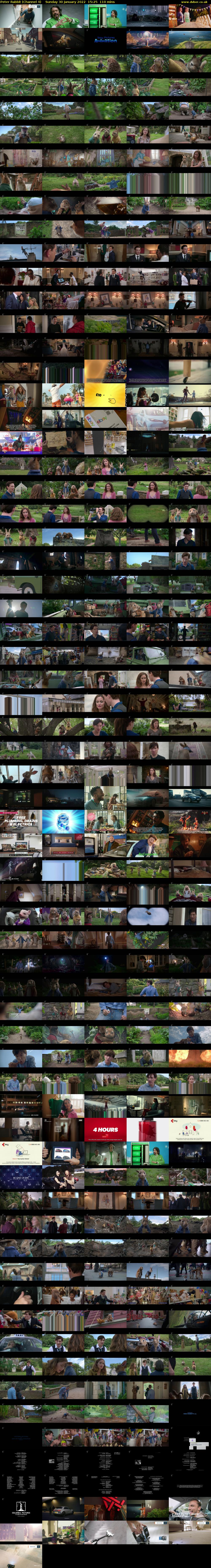 Peter Rabbit (Channel 4) Sunday 30 January 2022 15:25 - 17:15