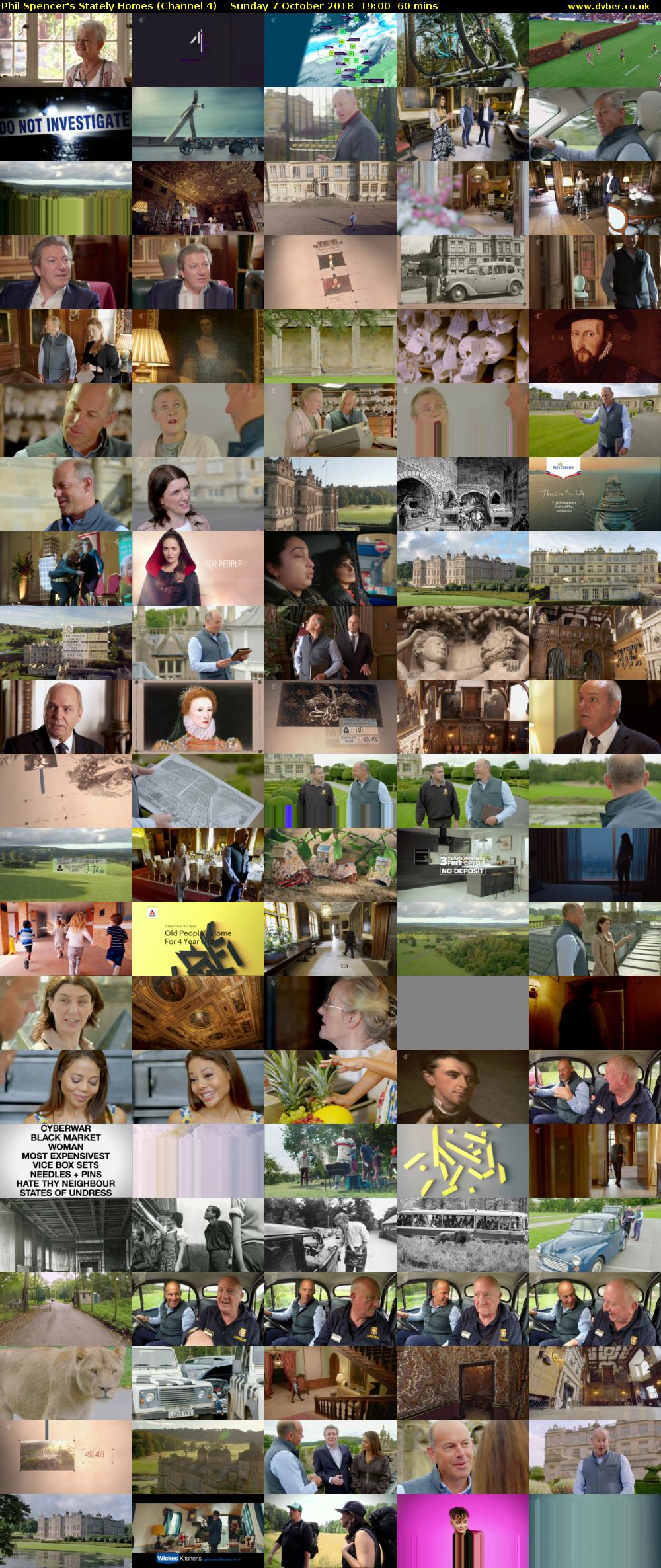 Phil Spencer's Stately Homes (Channel 4) Sunday 7 October 2018 19:00 - 20:00