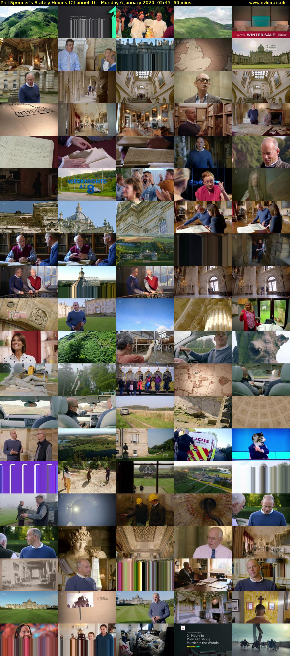 Phil Spencer's Stately Homes (Channel 4) Monday 6 January 2020 02:45 - 03:45