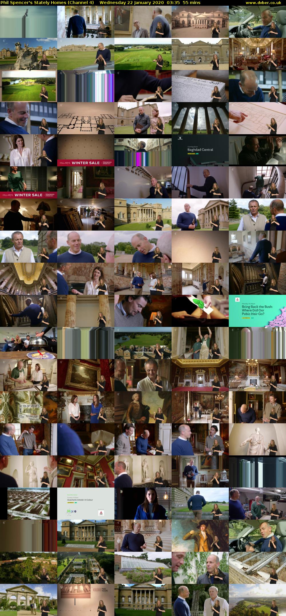 Phil Spencer's Stately Homes (Channel 4) Wednesday 22 January 2020 03:35 - 04:30