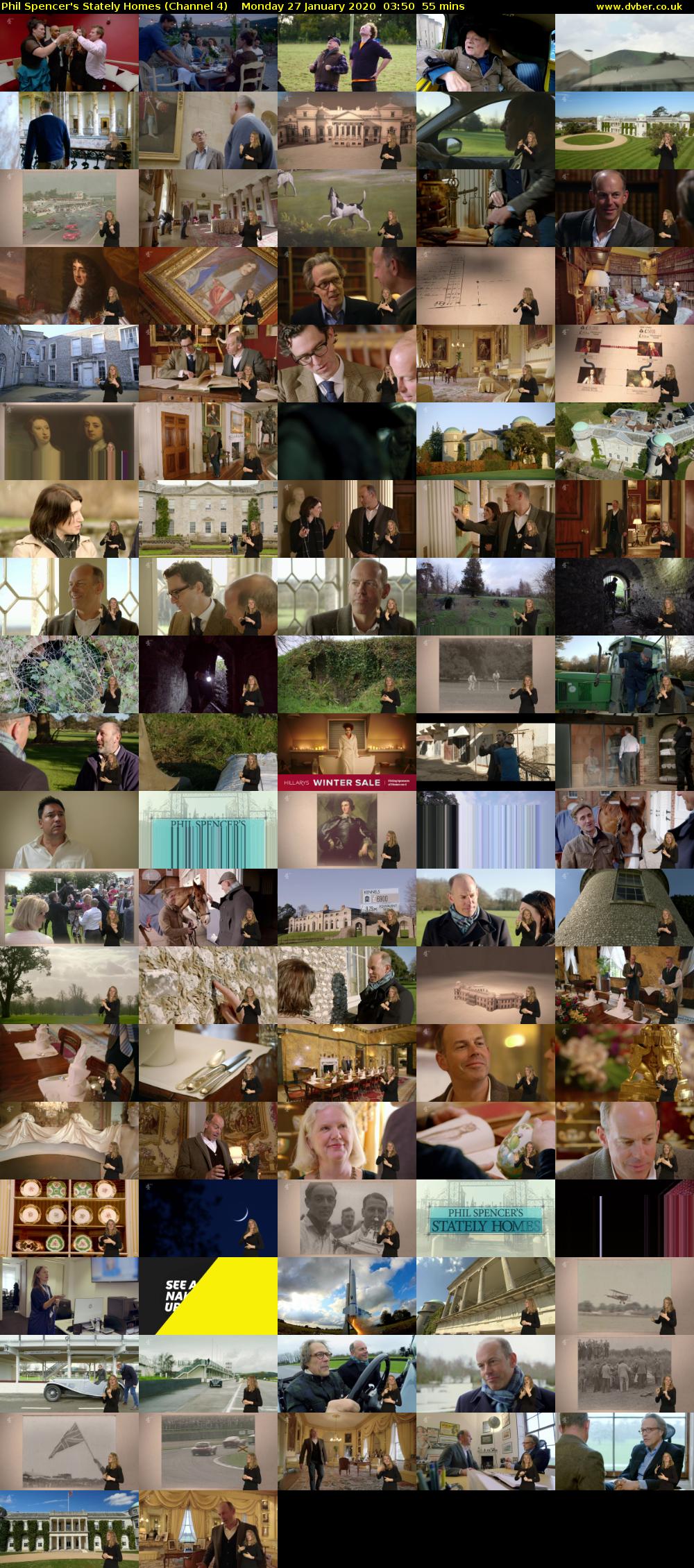 Phil Spencer's Stately Homes (Channel 4) Monday 27 January 2020 03:50 - 04:45