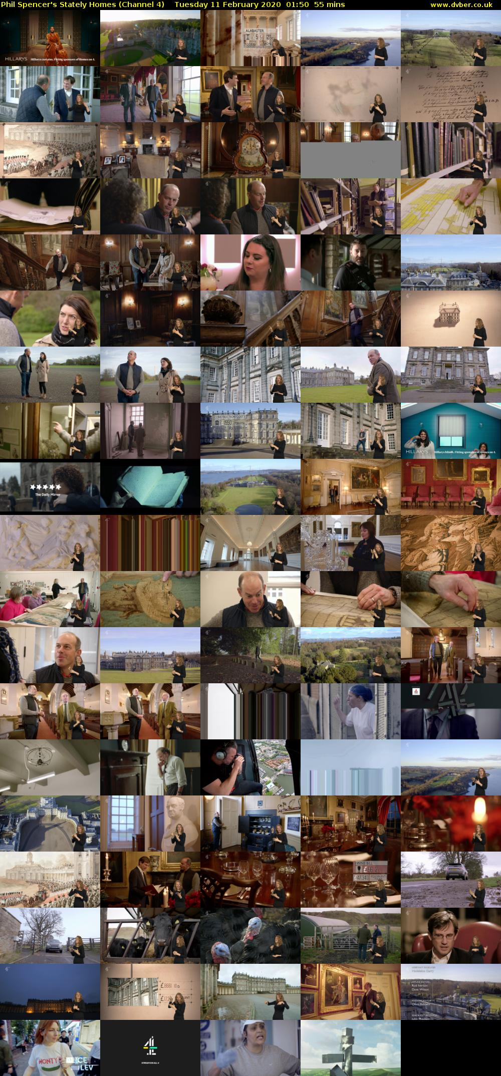 Phil Spencer's Stately Homes (Channel 4) Tuesday 11 February 2020 01:50 - 02:45