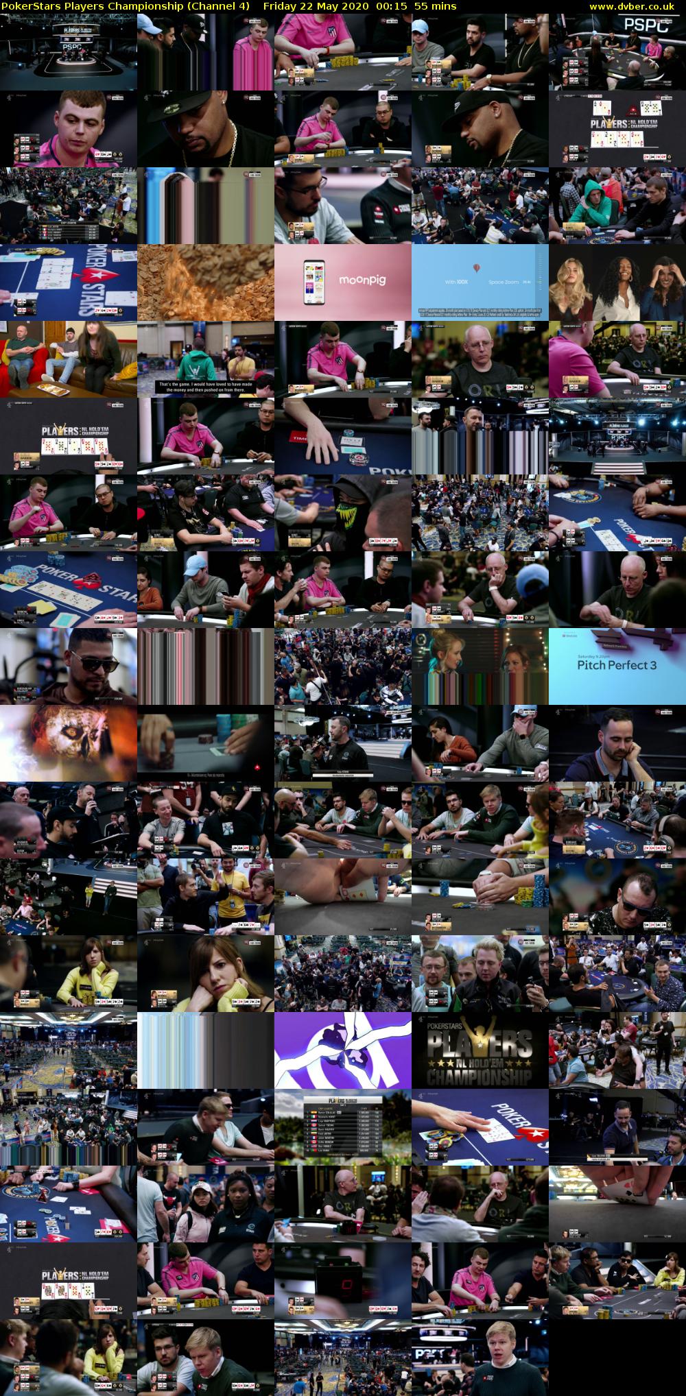 PokerStars Players Championship (Channel 4) Friday 22 May 2020 00:15 - 01:10