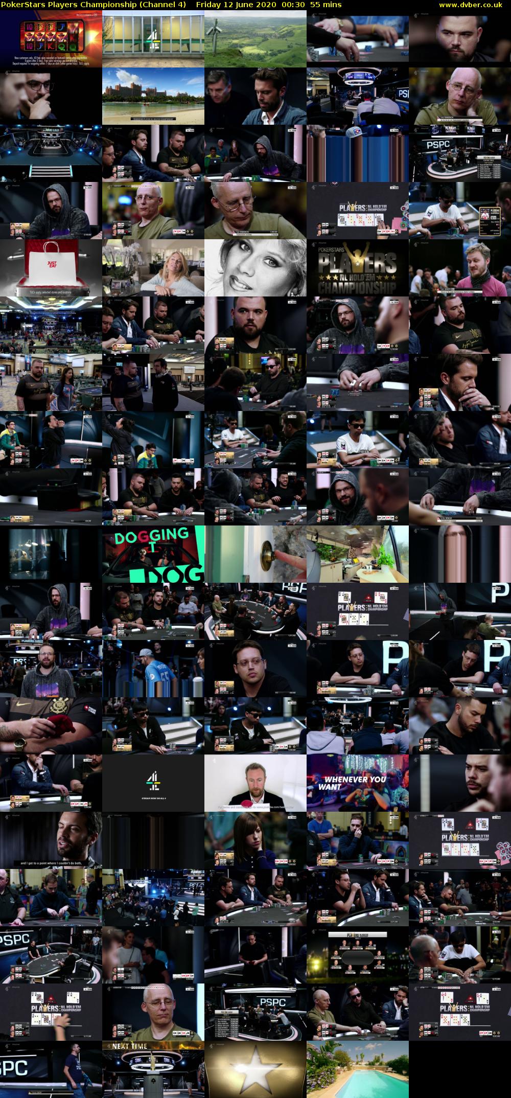 PokerStars Players Championship (Channel 4) Friday 12 June 2020 00:30 - 01:25