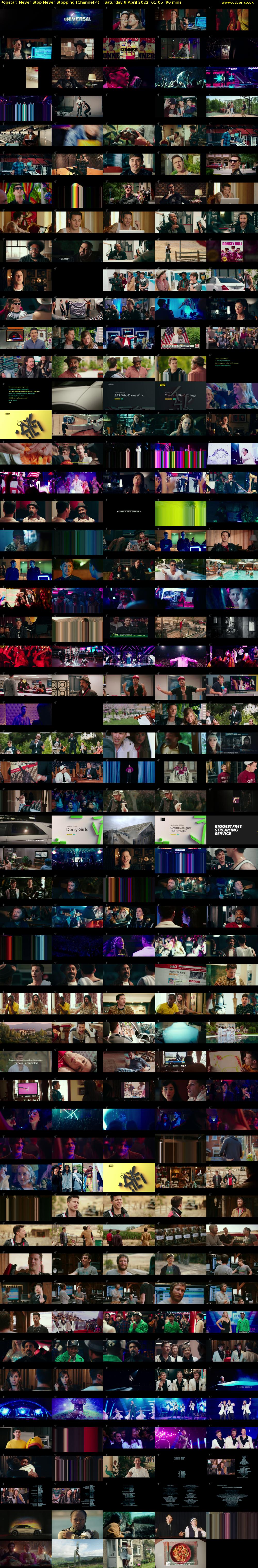 Popstar: Never Stop Never Stopping (Channel 4) Saturday 9 April 2022 01:05 - 02:35