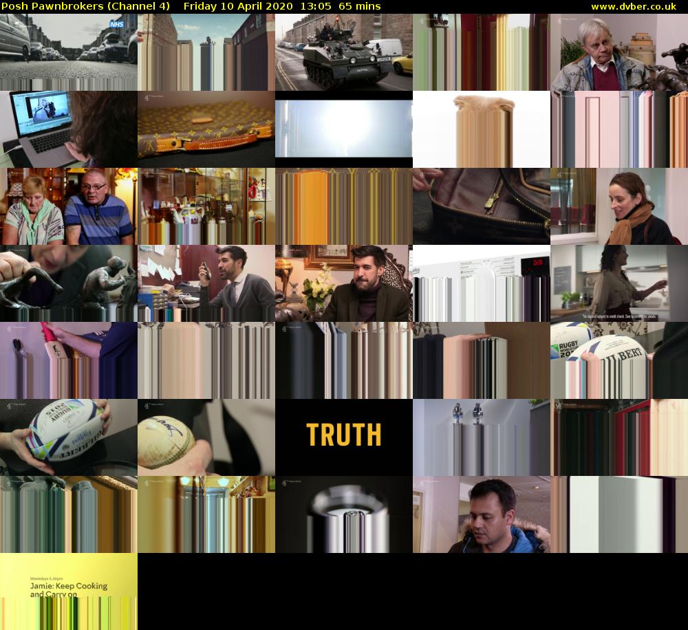 Posh Pawnbrokers (Channel 4) Friday 10 April 2020 13:05 - 14:10