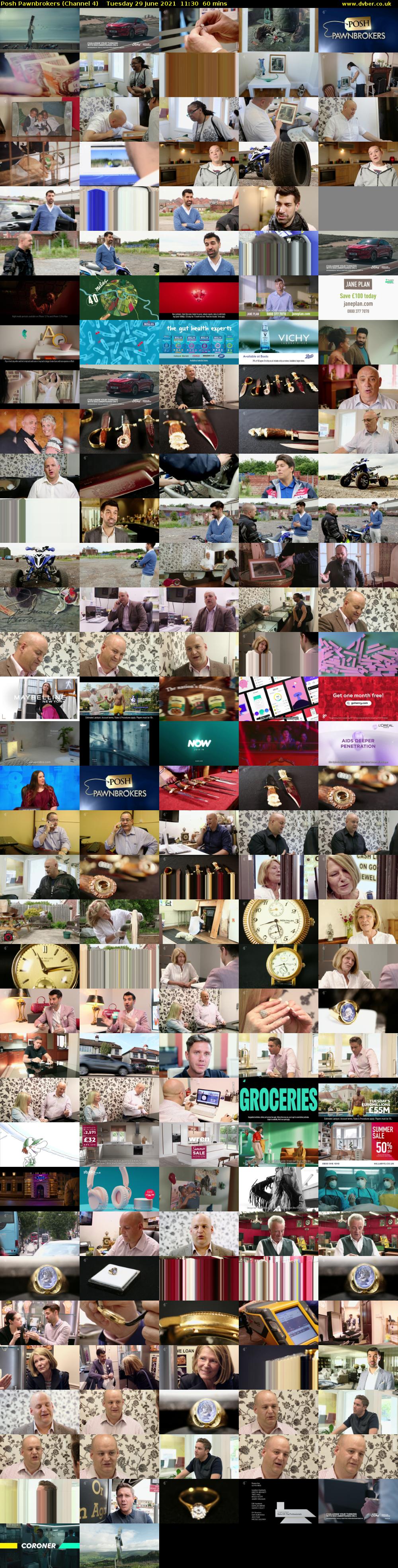 Posh Pawnbrokers (Channel 4) Tuesday 29 June 2021 11:30 - 12:30