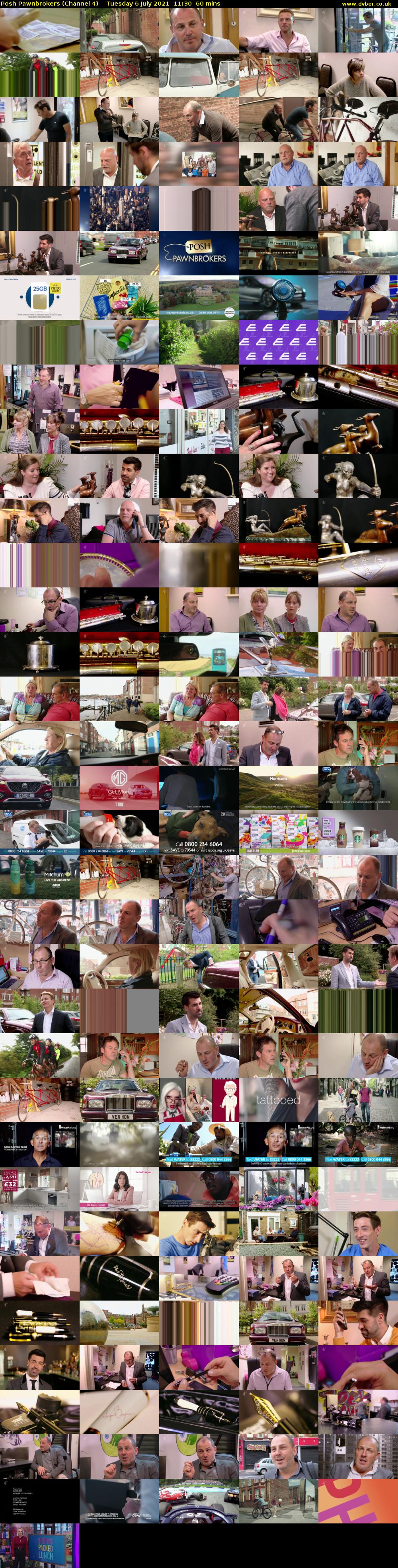 Posh Pawnbrokers (Channel 4) Tuesday 6 July 2021 11:30 - 12:30