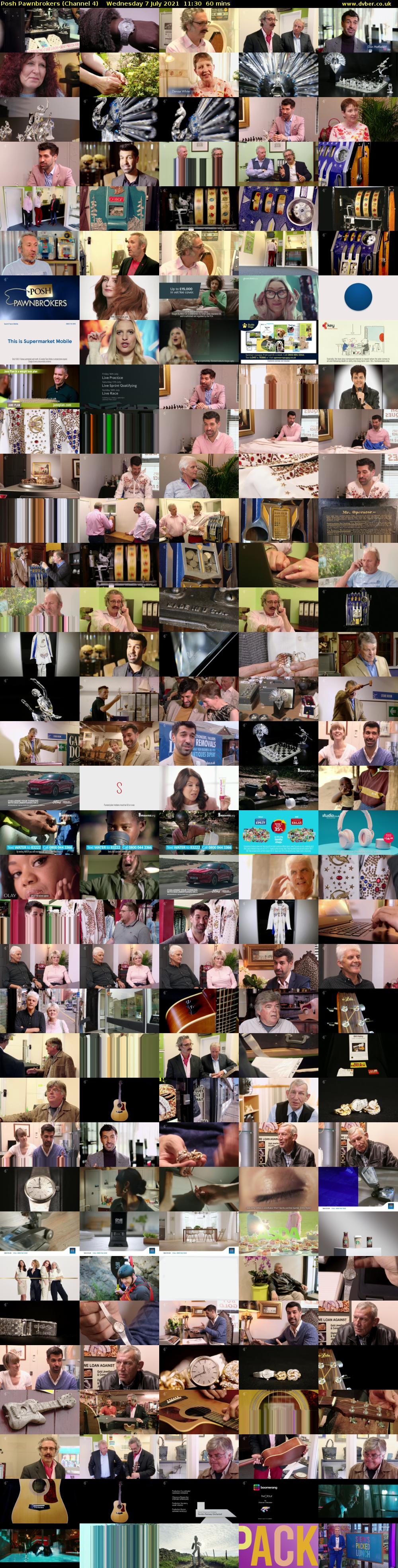 Posh Pawnbrokers (Channel 4) Wednesday 7 July 2021 11:30 - 12:30