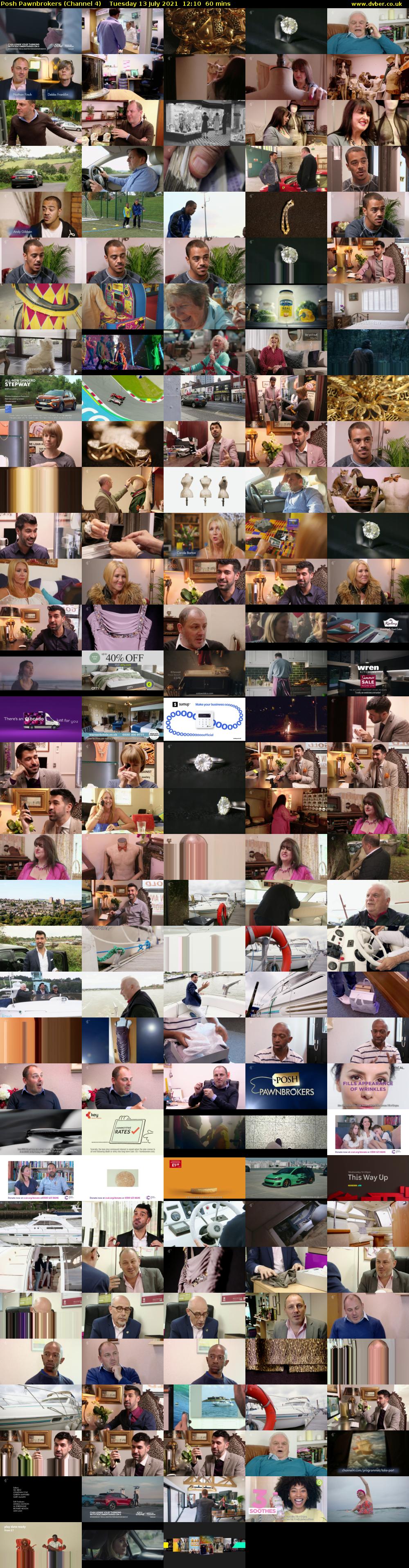 Posh Pawnbrokers (Channel 4) Tuesday 13 July 2021 12:10 - 13:10