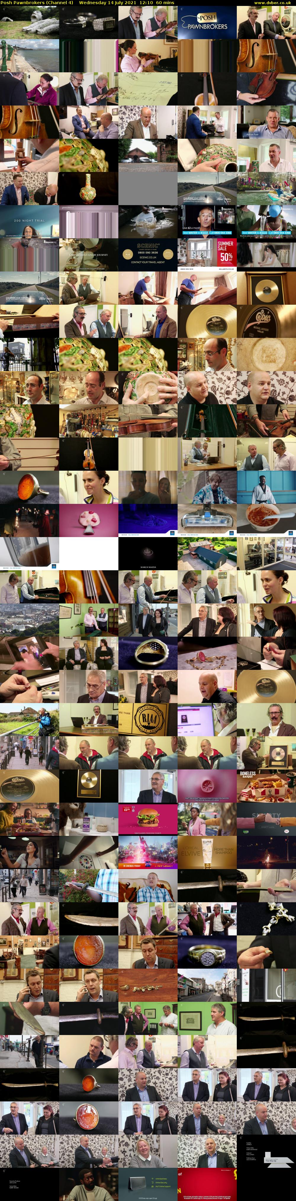 Posh Pawnbrokers (Channel 4) Wednesday 14 July 2021 12:10 - 13:10