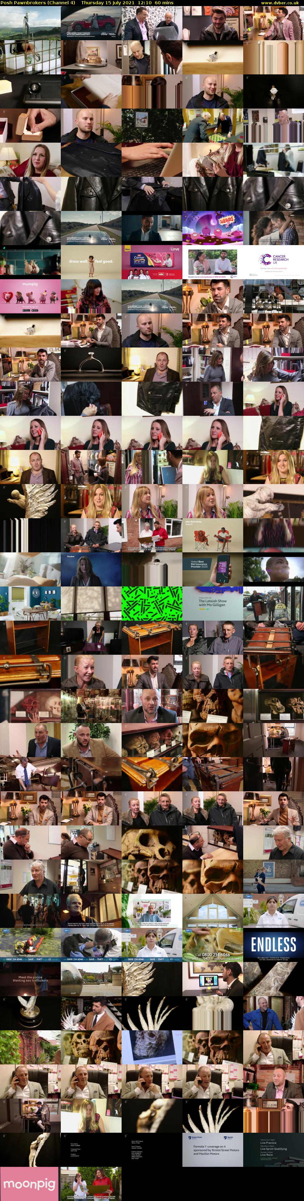 Posh Pawnbrokers (Channel 4) Thursday 15 July 2021 12:10 - 13:10