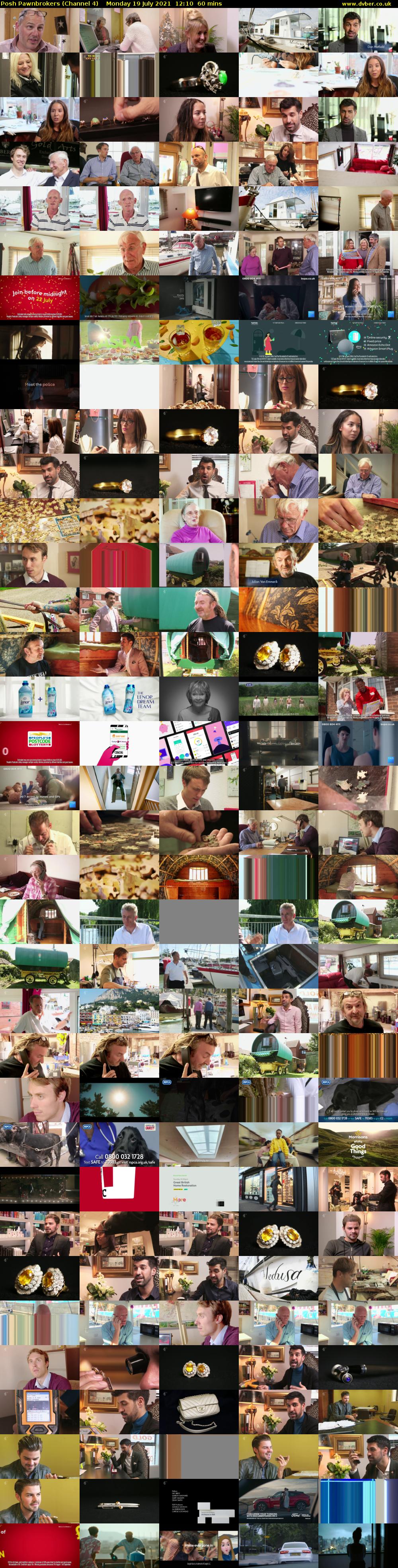Posh Pawnbrokers (Channel 4) Monday 19 July 2021 12:10 - 13:10