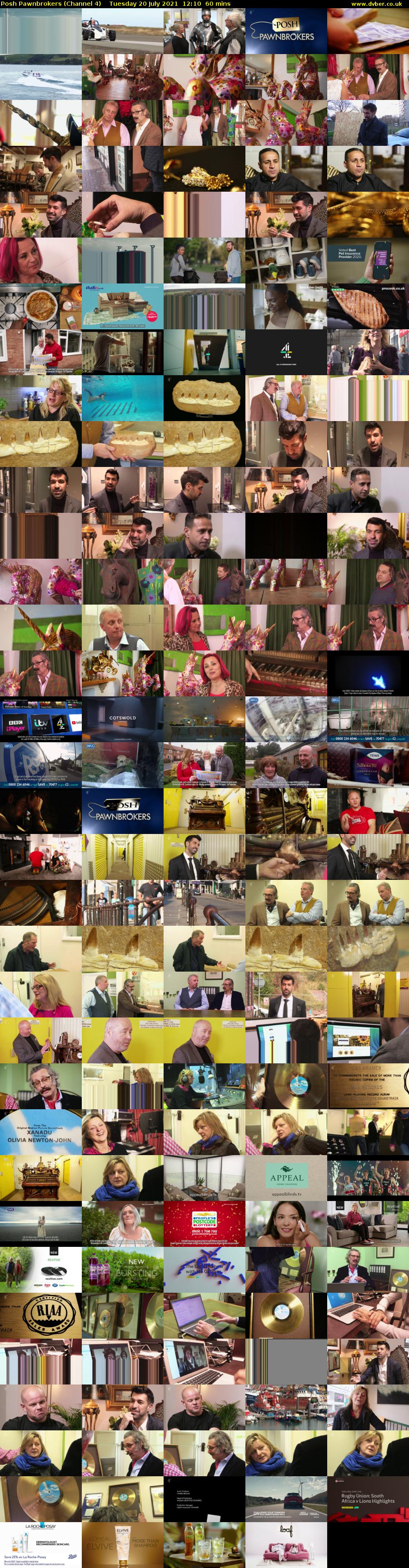 Posh Pawnbrokers (Channel 4) Tuesday 20 July 2021 12:10 - 13:10