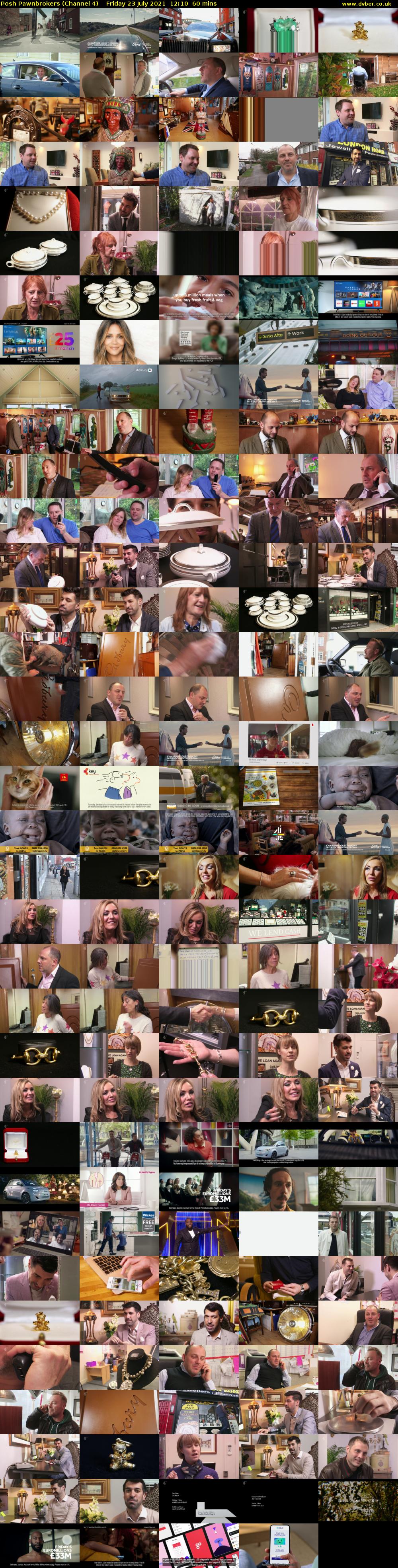 Posh Pawnbrokers (Channel 4) Friday 23 July 2021 12:10 - 13:10