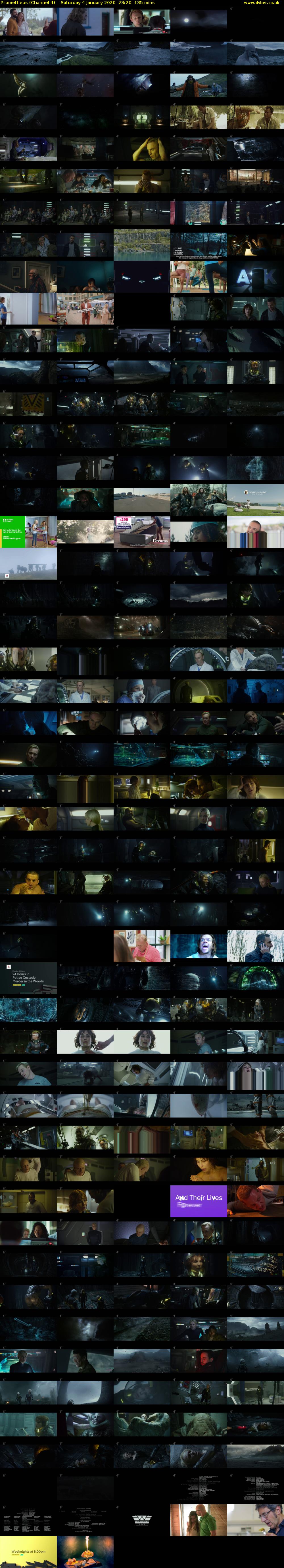 Prometheus (Channel 4) Saturday 4 January 2020 23:20 - 01:35